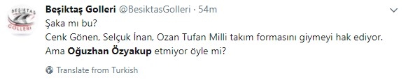 Oğuzhan Özyakup Milli Takım'a alınmadı, Lucescu'ya tepki yağdı... 10