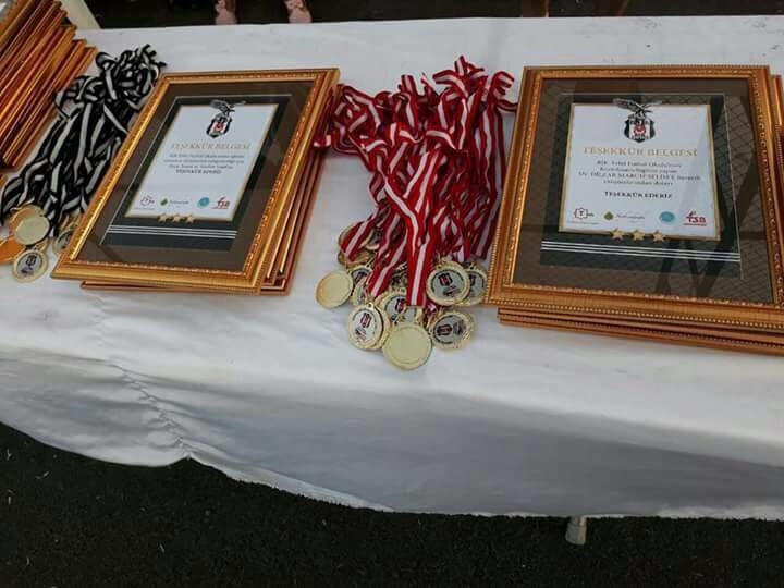 Erbil Beşiktaş Futbol Okulu öğrencileri ilk dönem sertifikalarını aldı 2
