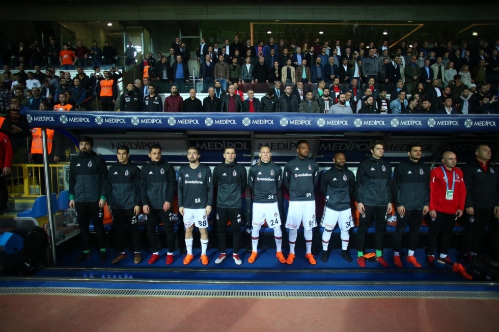 Başakşehir - Beşiktaş maçından kareler 11