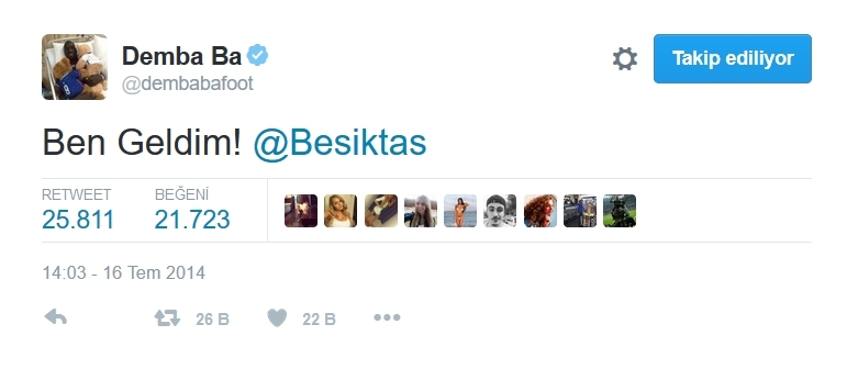 Beşiktaş'ın eski futbolcularının unutulmayan paylaşımları 10