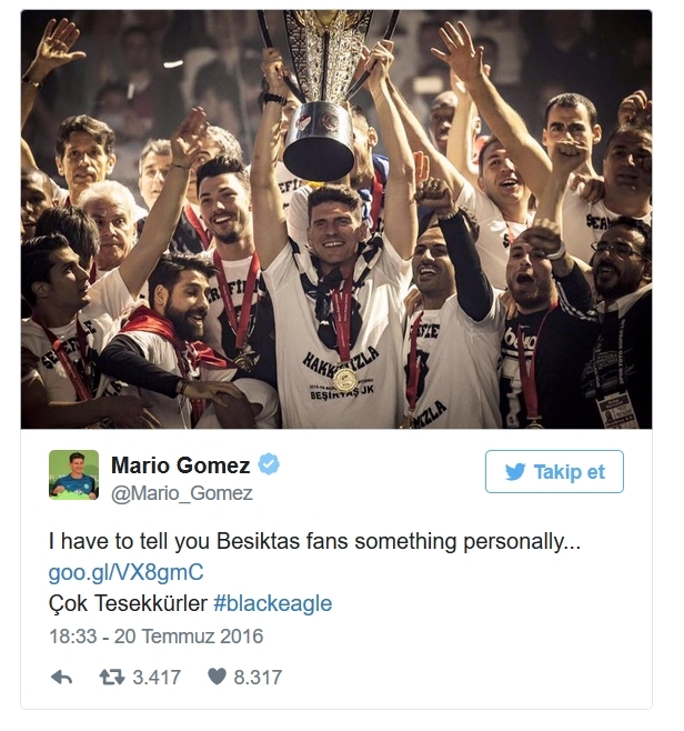 Beşiktaş'ın eski futbolcularının unutulmayan paylaşımları 9