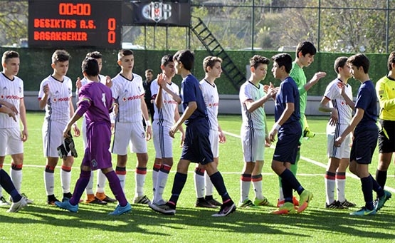 Beşiktaş ile M.Başakşehir berabere kaldı (U-14) 2