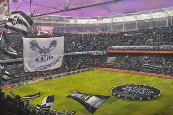 Efsane Beşiktaş resimleri satışa çıkarıldı 2