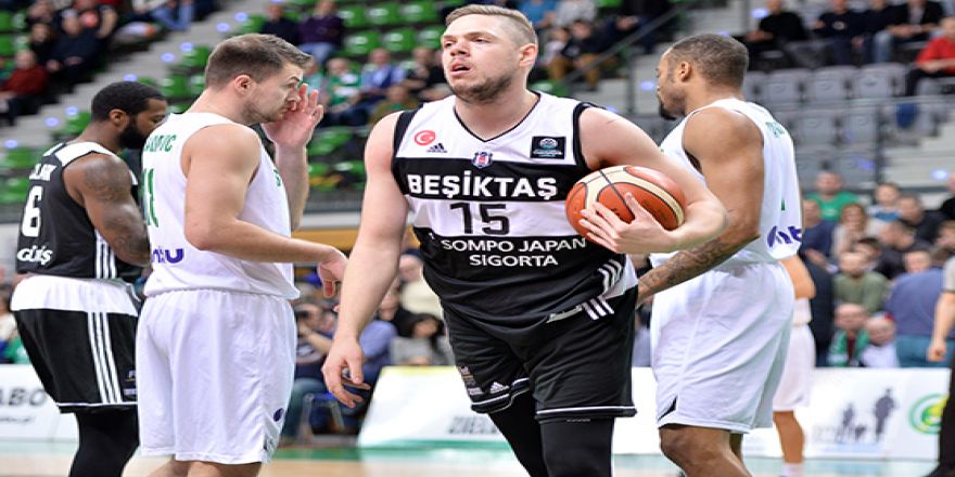 Beşiktaş Sompo Japan'ın Zielona Gora deplasmanından kareler