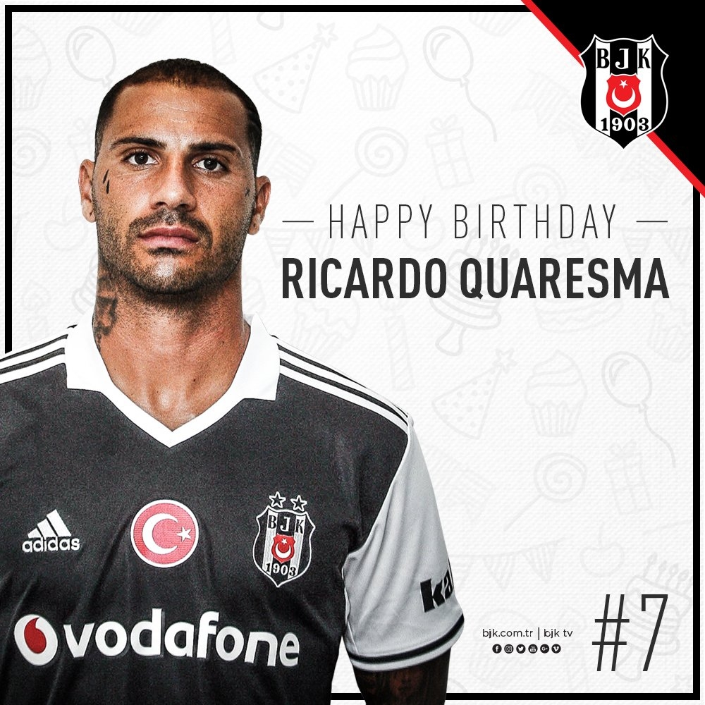 İyi ki doğdun Quaresma ! 2