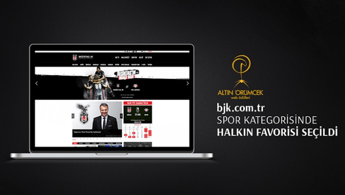 Beşiktaş'ın resmi sitesine büyük ödül