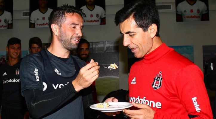 Beşiktaş'ta Şeref Çiçek'in doğum günü kutlandı
