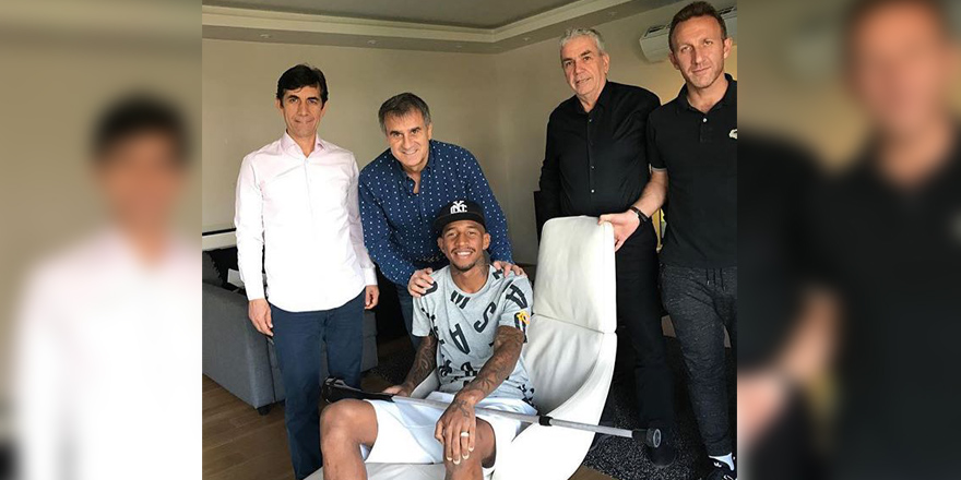 Şenol Hoca'dan Talisca'ya ziyaret