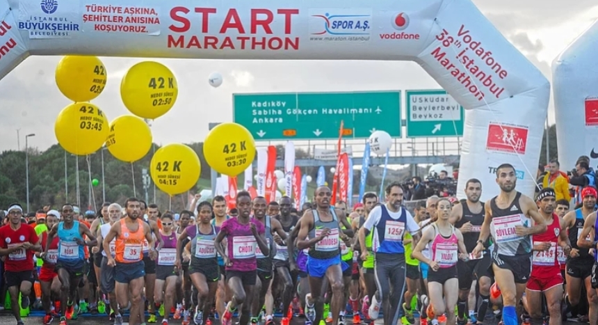 Vodafone İstanbul Maratonu için geri sayım sürüyor