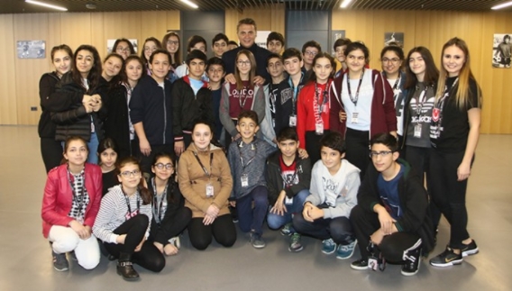 Fikret Orman, Darüşşafaka Okulları öğrencileri ile Vodafone Park'ta buluştu!
