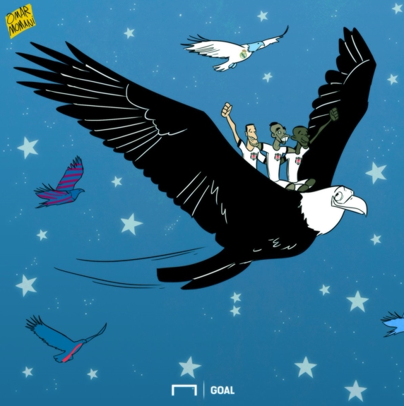 Omar Momani'den Beşiktaş karikatürü!