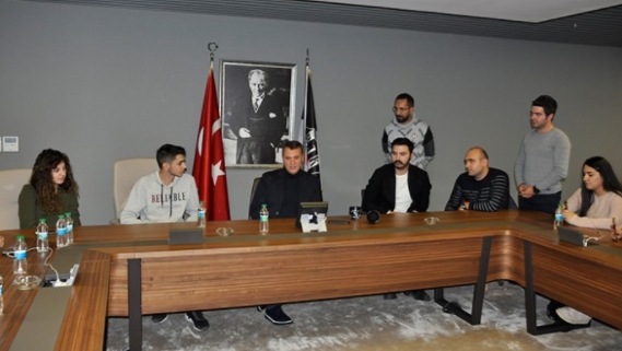Başkan Fikret Orman, şehit çocuklarını ve yakınlarını ağırladı