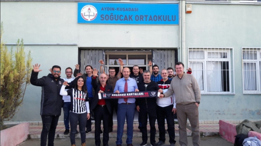 Kuşadası Beşiktaşlılar Derneği’nden anlamlı etkinlik