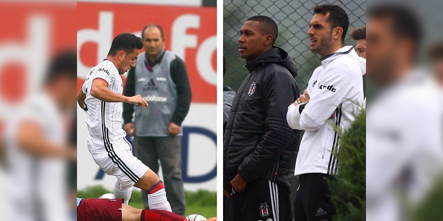 Beşiktaşlı futbolculardan gençlere destek