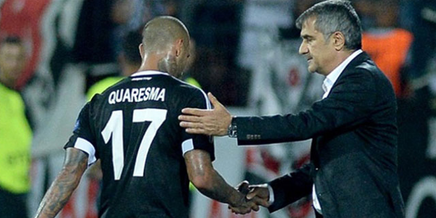 Şenol Güneş Quaresma'nın pozisyonunu yorumladı