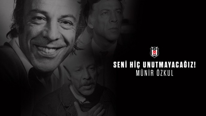 Beşiktaş'tan Münir Özkul için başsağlığı mesajı