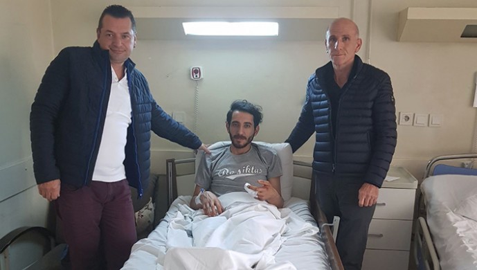 Beşiktaş'tan yaralanan taraftarın sağlık durumu hakkında bilgilendirme
