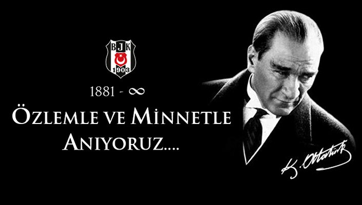 Beşiktaş'tan 10 Kasım mesajı