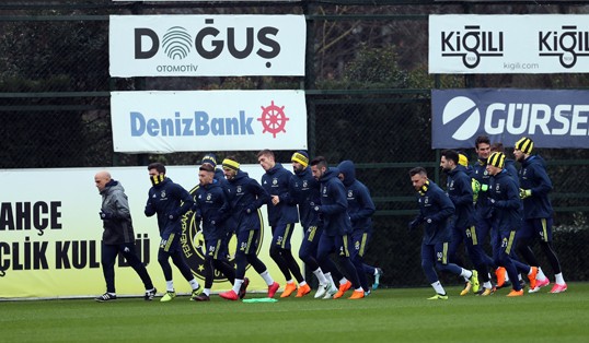 Fenerbahçe, Beşiktaş maçı hazırlıklarını sürdürdü