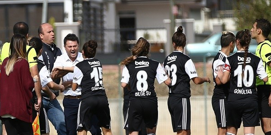 Beşiktaş'ın maçında olay!