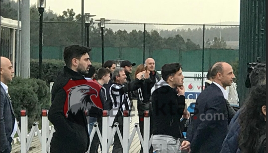 Koçovalı Yamaç Beşiktaş antrenmanına katıldı (VİDEO)