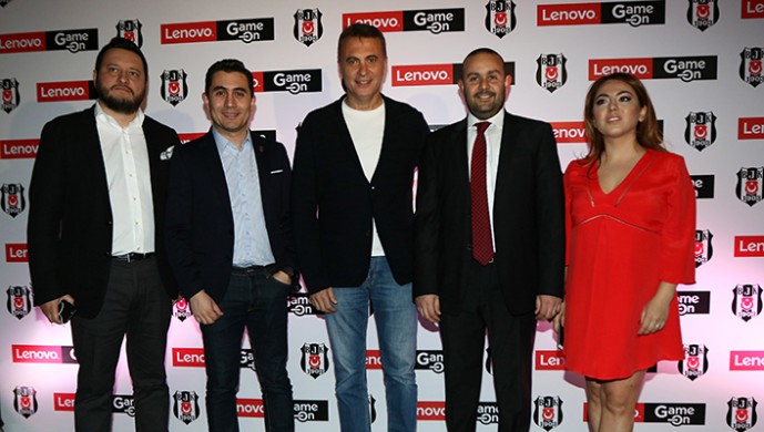 Beşiktaş ve Lenovo işbirliği ile hayata geçirilen “Lenovo Game On”