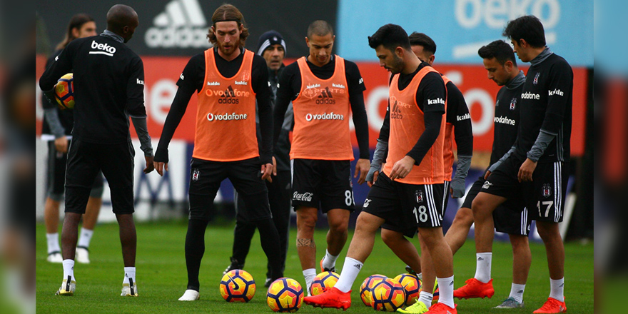 Beşiktaş'ta gol yüzdesi için taktik provalar