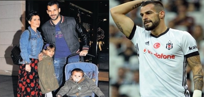 Alvaro Negredo'nun ailesinin Akhisarspor maçı sonrası sevinçleri (VİDEO)