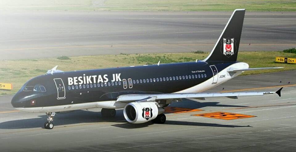 Beşiktaş uçağında sürpriz ses kaydı!