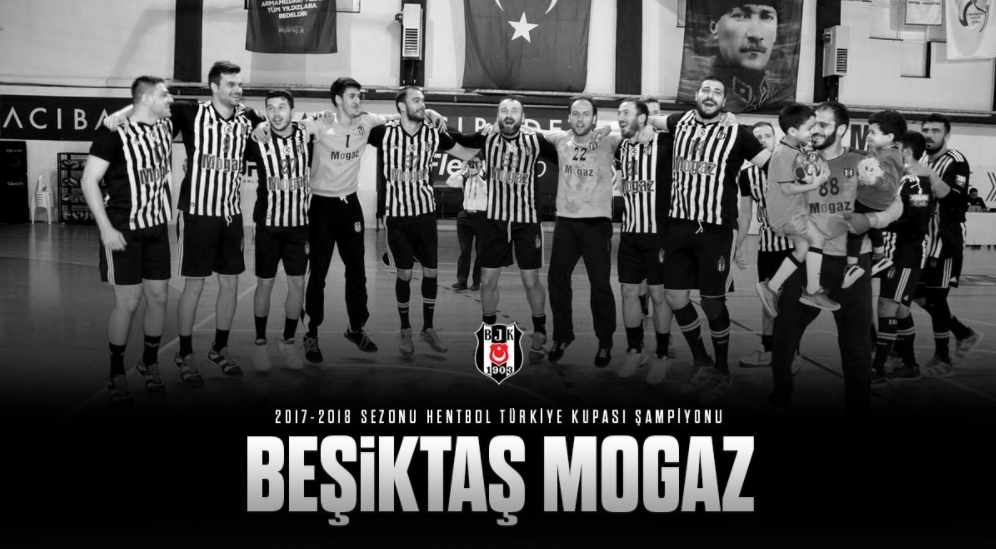 Hentbol Türkiye Kupası’nda şampiyon Beşiktaş Mogaz