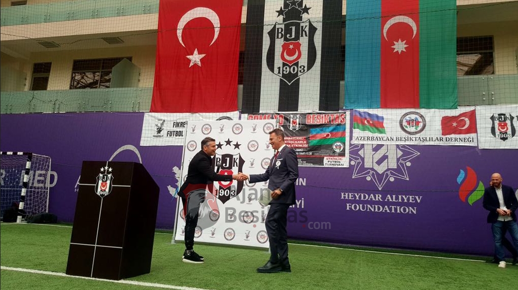 Fikret Orman kendi adına düzenlenen turnuvanın açılışında!