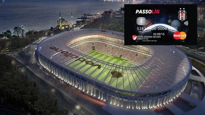 Beşiktaş logolu Passolig'e indirim