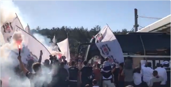 Beşiktaş,Ümraniye’den ayrıldı (VİDEO)