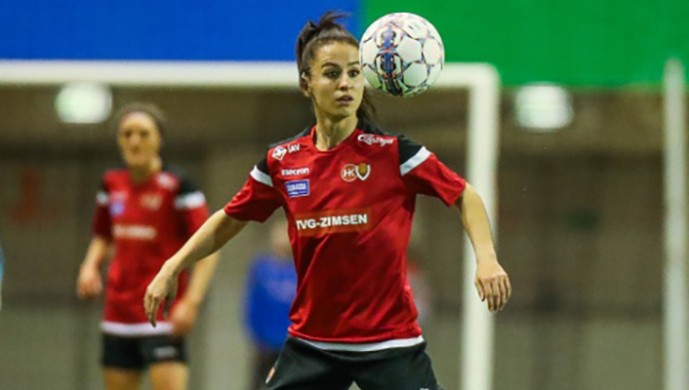 Fatma Kara, İzlanda Süper Ligi ekibi HK Vikingur'a transfer oldu
