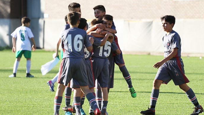 Beşiktaş U-13 Takımından 8 gollü galibiyet
