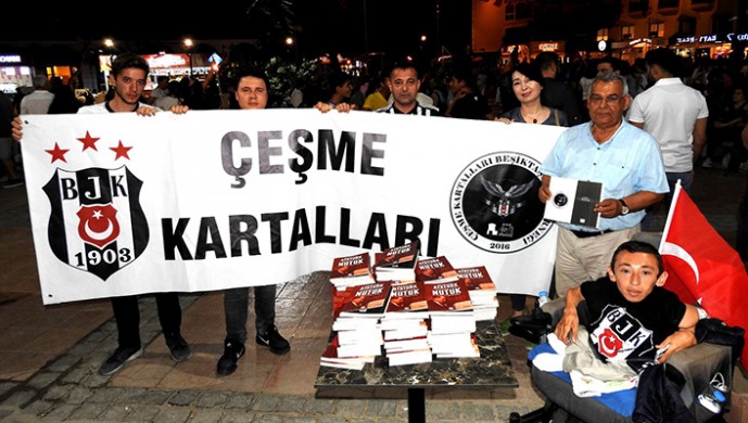 Çeşme Beşiktaşlılar Derneği’nden anlamlı 19 Mayıs kutlaması