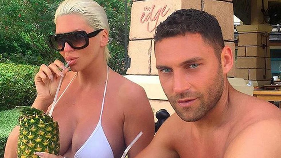 Dusko Tosic eşiyle Serik'te tatilde
