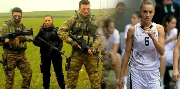 Beşiktaş kaptanı Esra, TİM filminde rol aldı