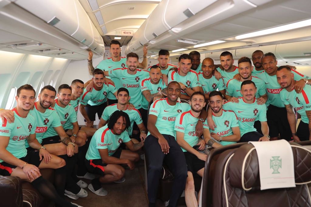 Portekiz kafilesi Rusya'ya gitti!