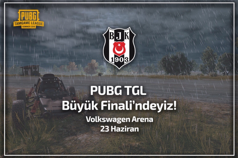 Beşiktaş PUBG takımı büyük finalde!