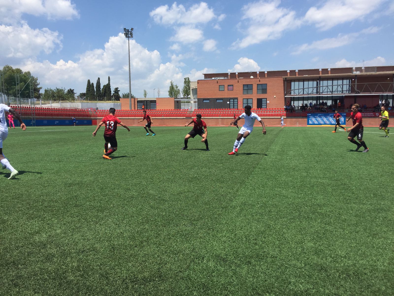 U18 Milli Takımı, Fransa'ya 1-0 yenildi