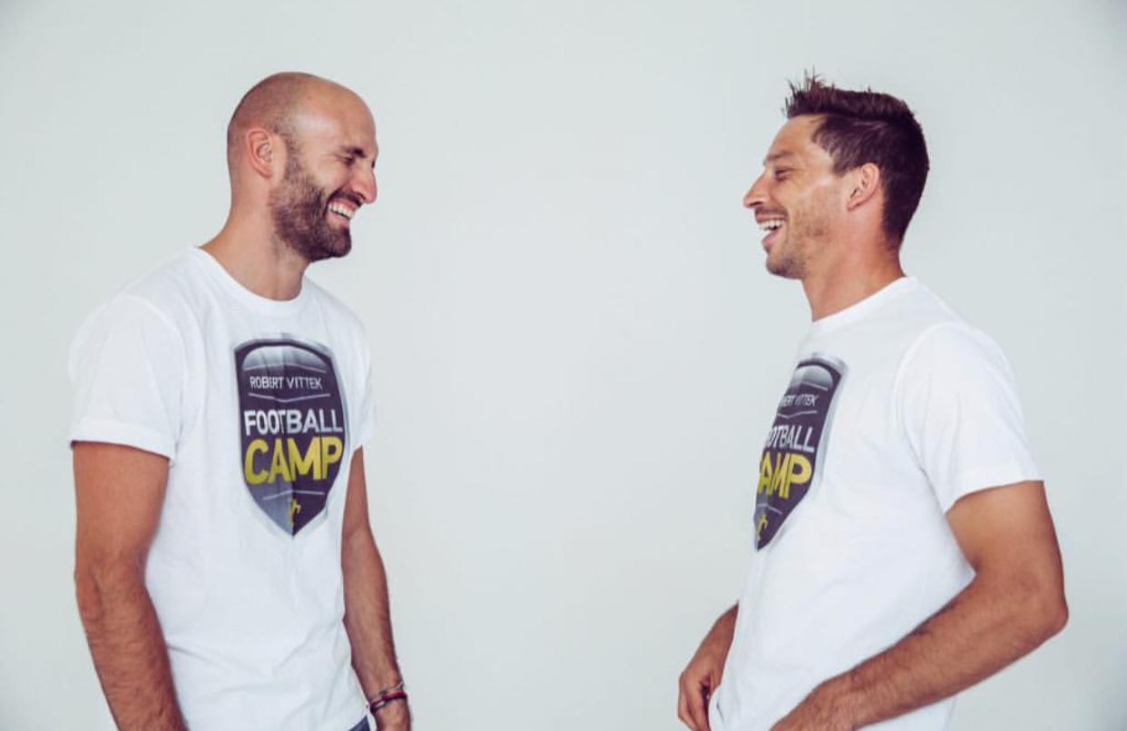 Eski Ankaragüçlü Robert Vittek futbol kampı kurdu: En büyük destekçisi Filip Holosko. @filiade