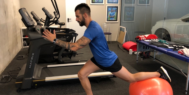 Alvaro Negredo bireysel çalışmalarına devam ediyor!