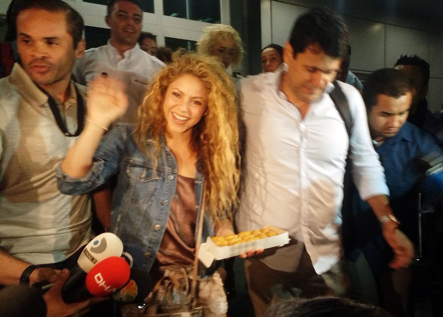 Shakira İstanbul'a geldi