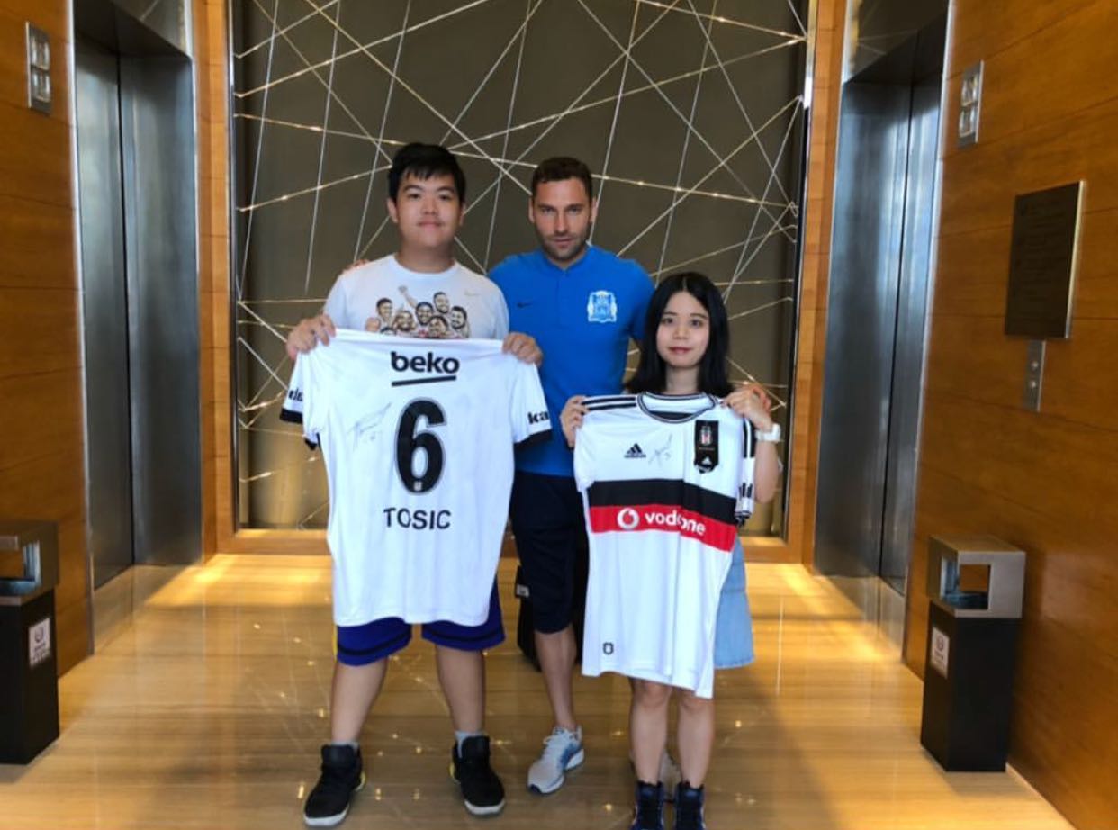 Çin’de Beşiktaş’ın elçisi Dusko Tosic