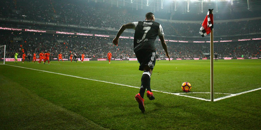İşte o an! Quaresma Beşiktaş'ı sırtlıyor