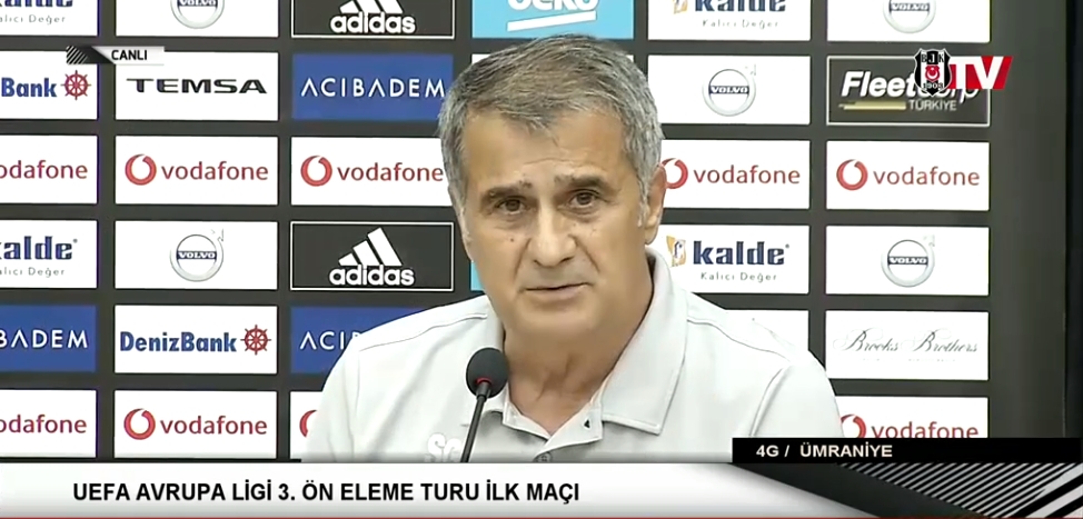 Şenol Güneş: "Negredo da şu anda çalışıyor, kalırsa da duygusal kırılması olmaz"