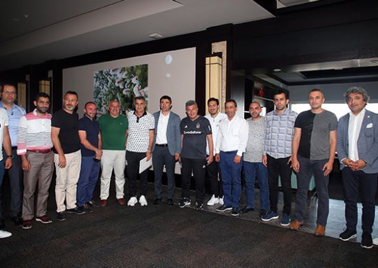 Erzurumspor Başkanı Mevlüt Doğan’dan Beşiktaş'a ziyaret
