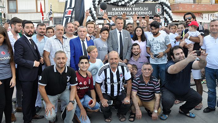 Fikret Orman, Marmara Ereğlili Beşiktaşlılarla buluştu