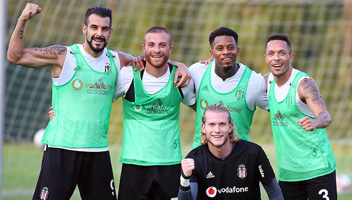 Beşiktaş taktik ve kondisyon çalıştı